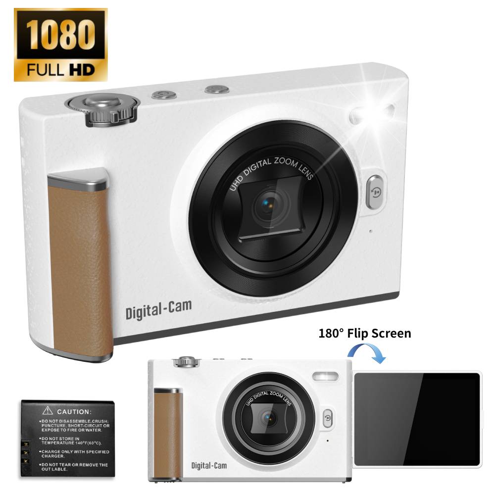 Beauty Makeup Camera - 48MP Digital Camera Beauty Filters Student