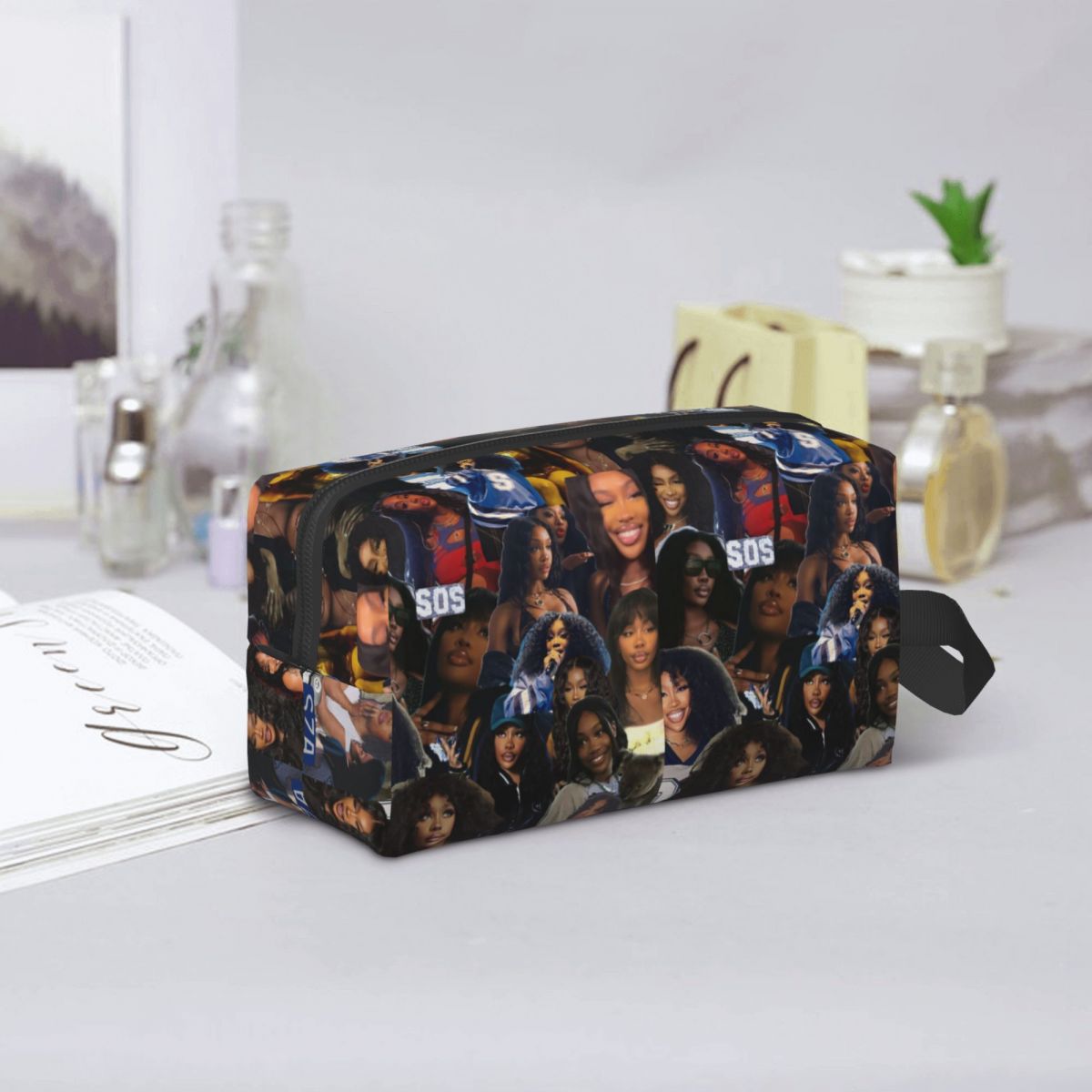 Beauty Makeup Songs - SZA Song Singer Makeup Bag Cosmetic