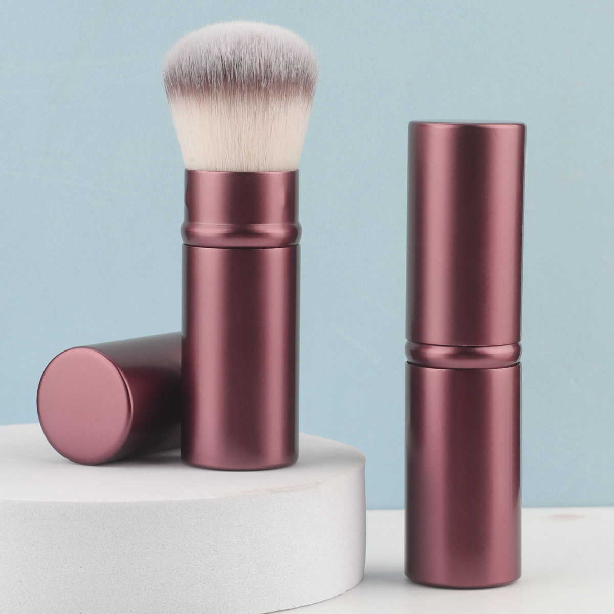 Beauty Queen Makeup - Pro Retractable Soft Makeup Brush Cosmetic