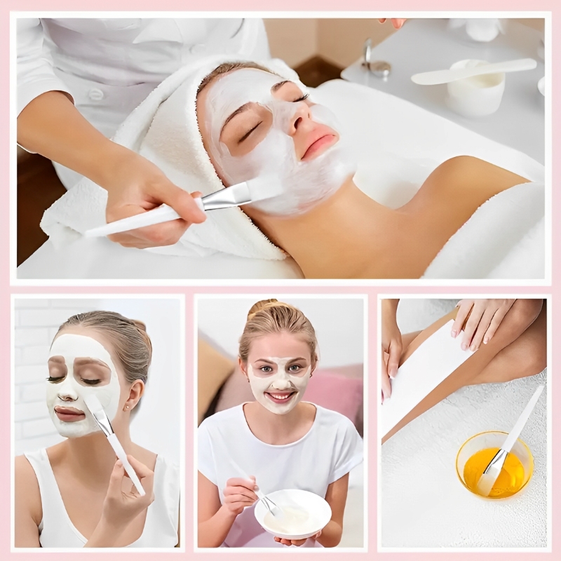 12pcs/set Facial Mask Brushes  - огляд і ціна Beauty Queen Makeup