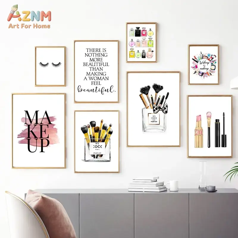 AZNM Pink Fashion Makeup Canva - огляд і ціна Makeup Is Beauty Quotes