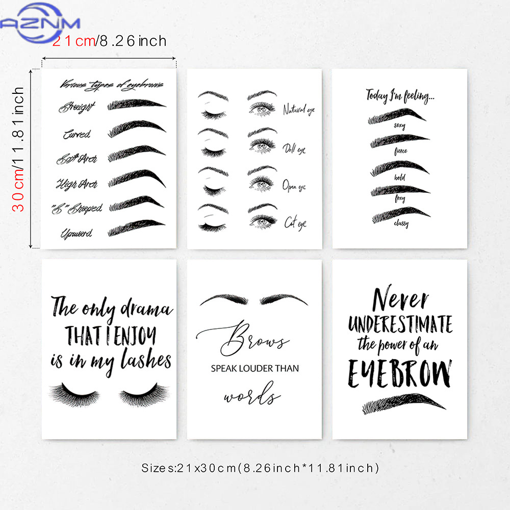 Set of 6 Eyebrow and Eyelash C - огляд і ціна Makeup Is Beauty Quotes