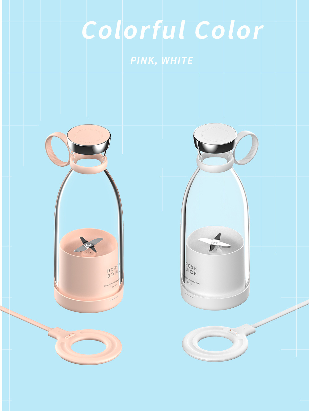 usb Charger for portable juice - огляд і ціна Beauty Queen Makeup