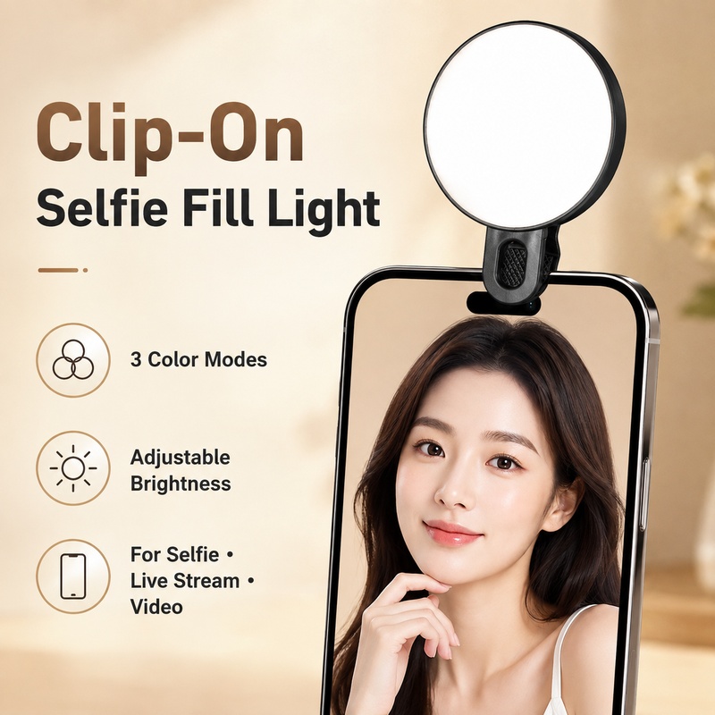 Portable RGB LED Fill Light Mi - огляд і ціна Beauty Makeup Camera