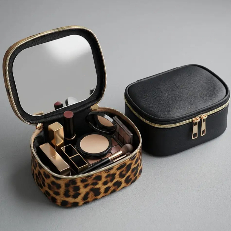 2026 New Makeup Bag with Mirro - огляд і ціна Beauty Makeup Women