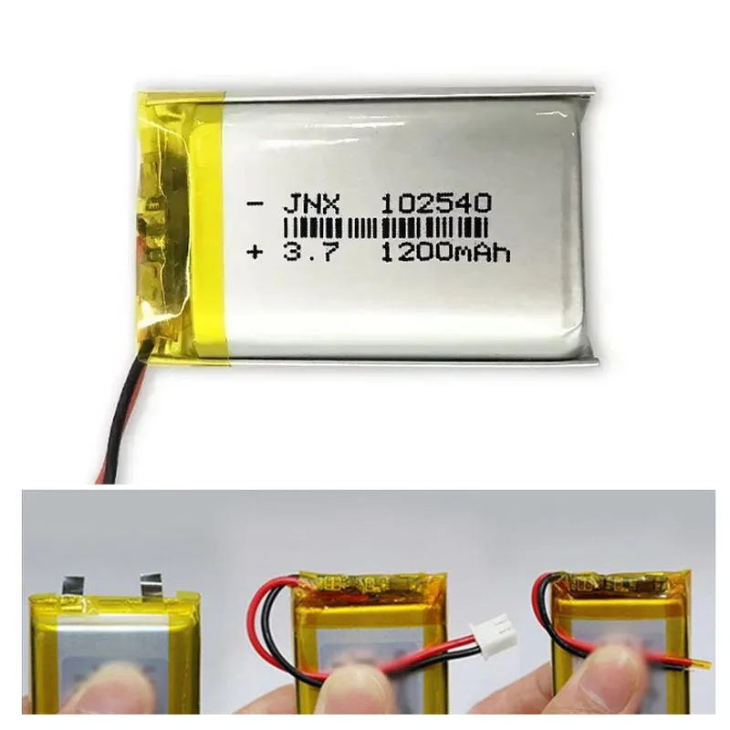 102540 3.7V 1200mAh Polymer Re - огляд і ціна Beauty Makeup Camera