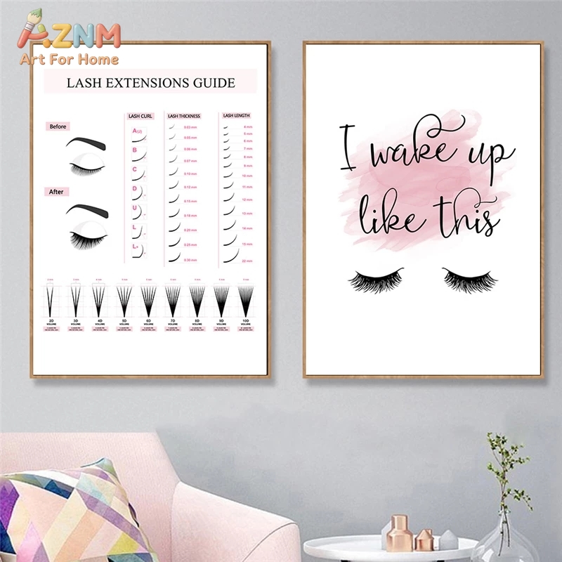AZNM Lash Extensions Guide Can - огляд і ціна Makeup Is Beauty Quotes