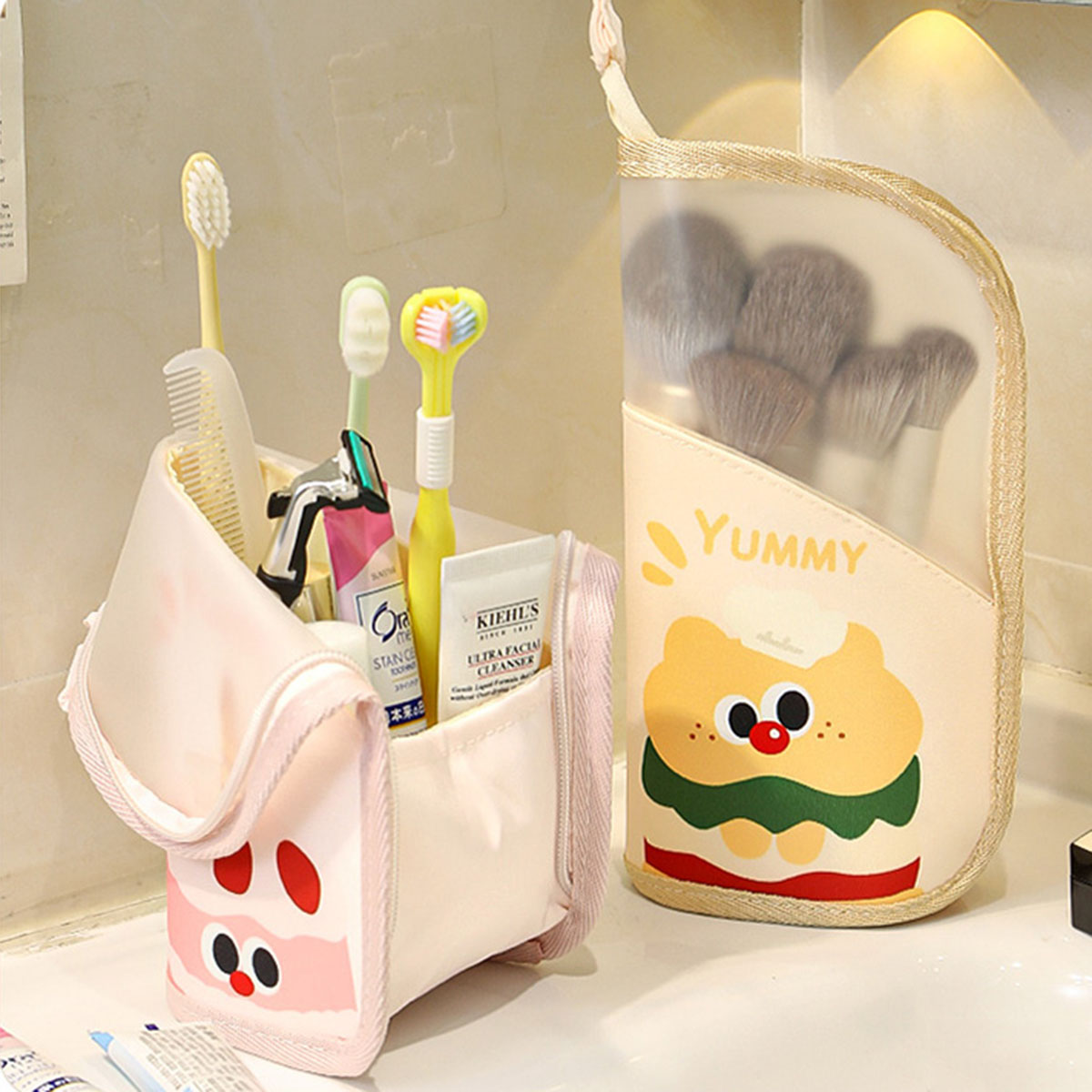 1Pcs Cosmetic Bag Travel Stand - огляд і ціна Beauty And Makeup