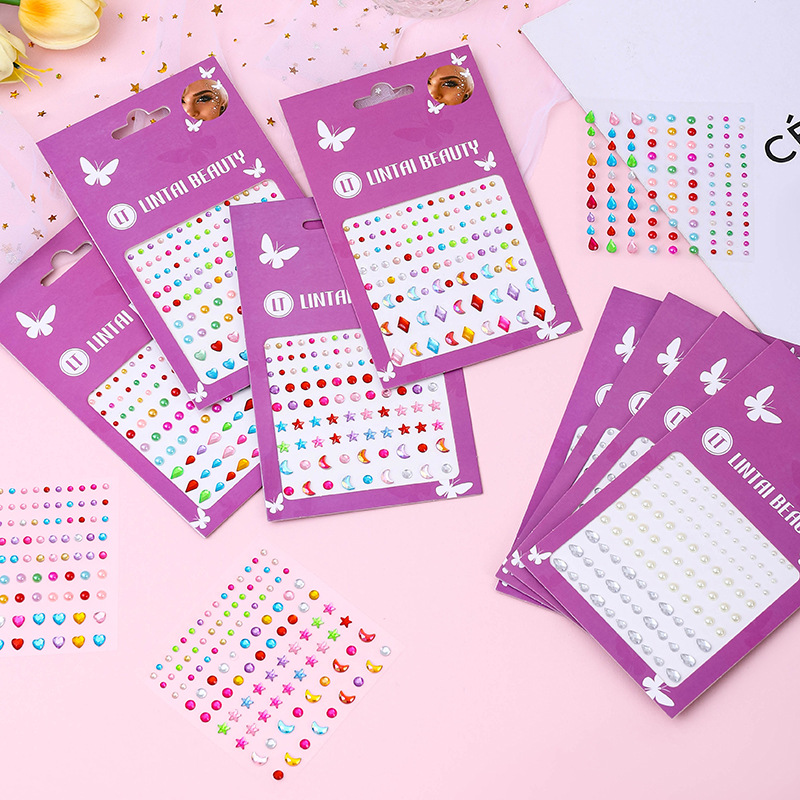 Hot Selling Face Gems Stickers - огляд і ціна Beauty And Makeup