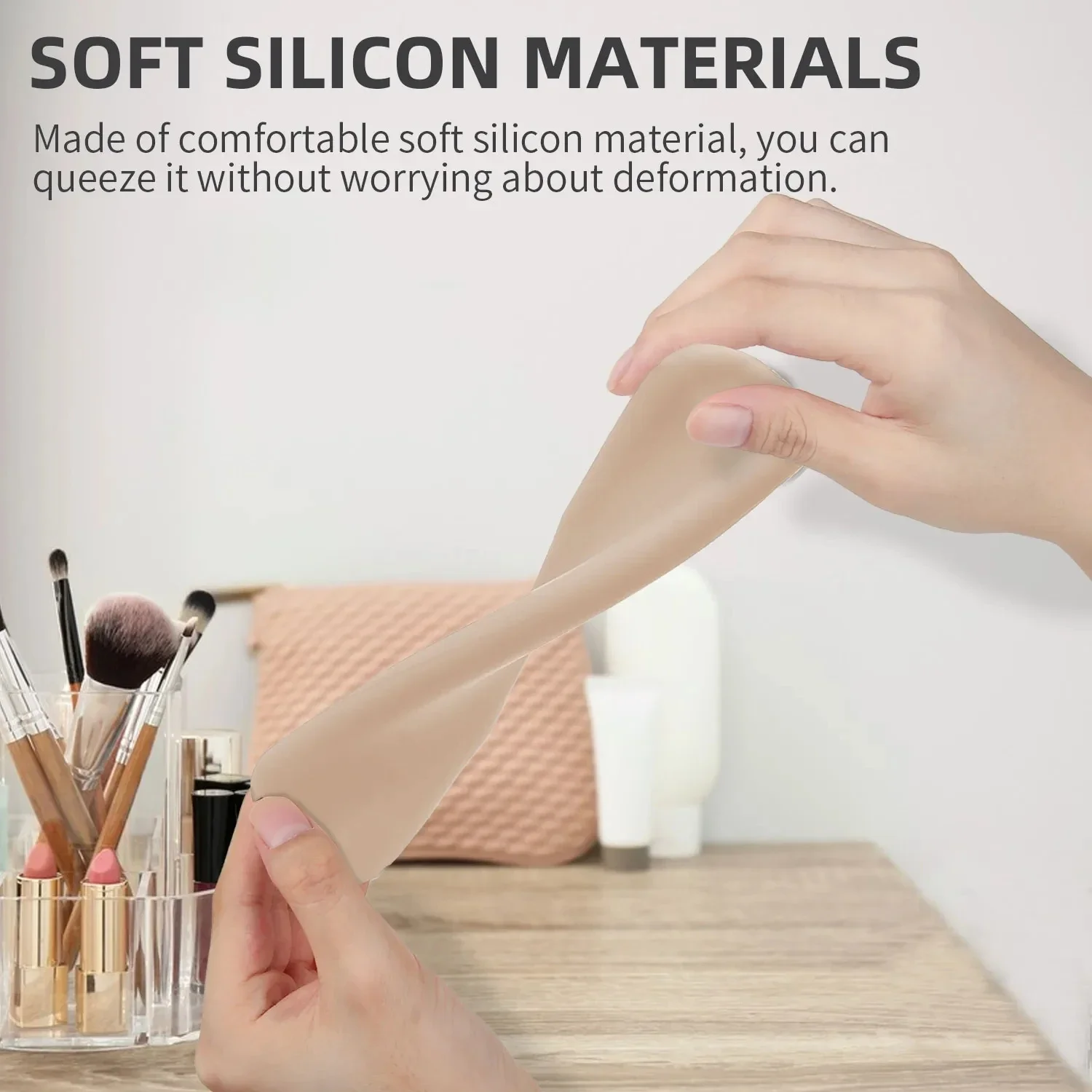 Travel Makeup Brush Holder Sil - огляд і ціна Beauty Makeup Women