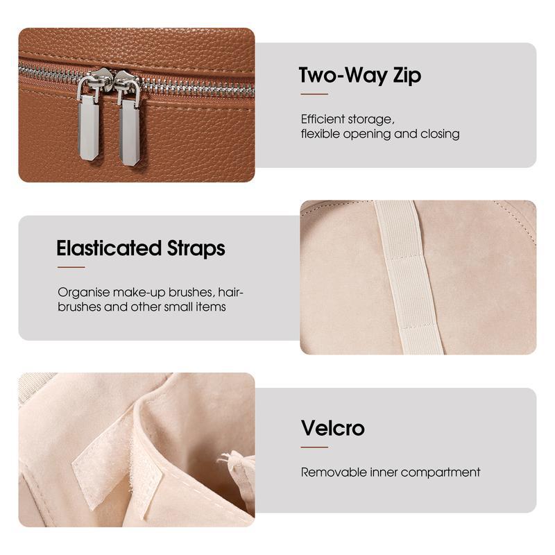 Large Capacity PU Leather Make - огляд і ціна Beauty Makeup Women