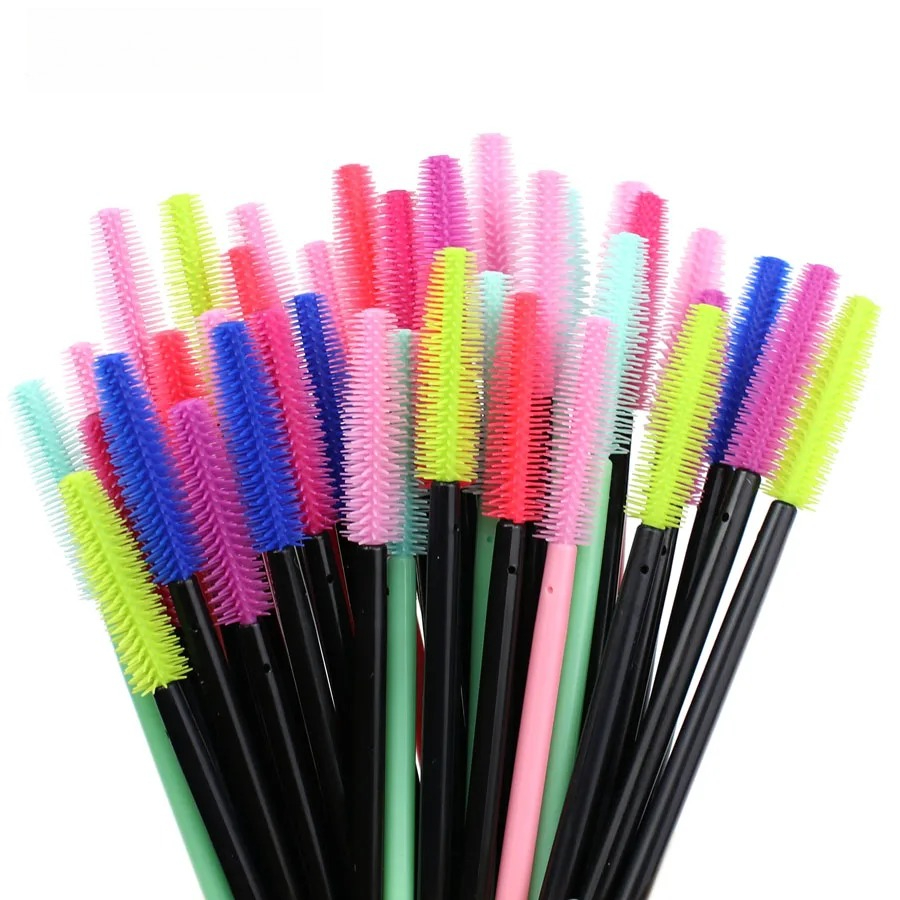 50pcs Silicone Mascara Wands A - огляд і ціна Beauty Makeup Women