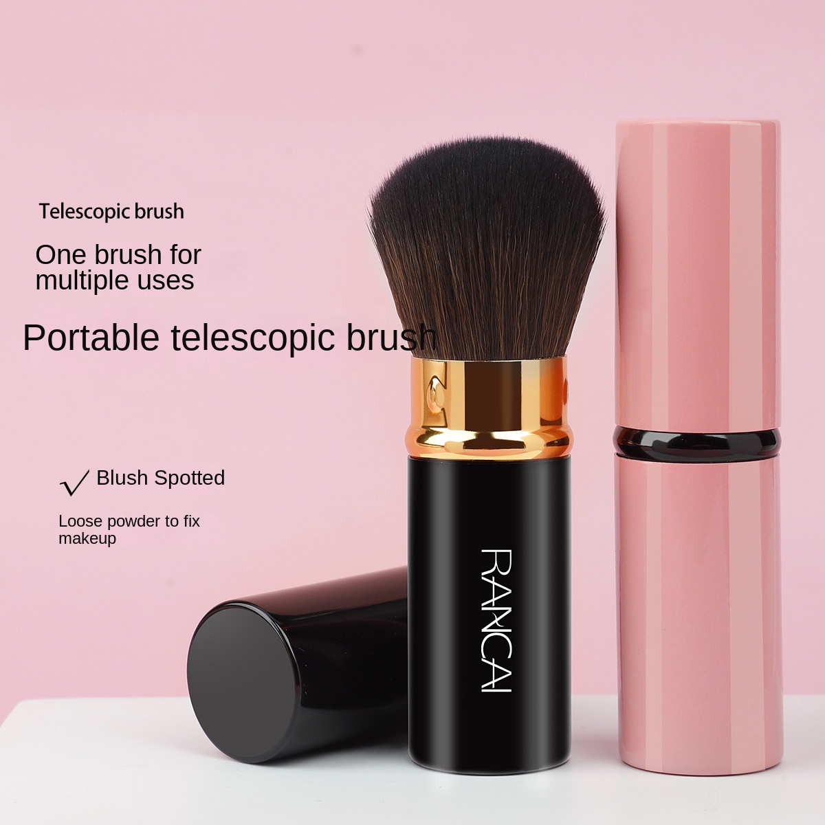Pro Retractable Soft Makeup Br - огляд і ціна Beauty Queen Makeup